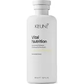 Keune Shampooing nourrissant pour cheveux abîmés Vital Nutrition, 300 ml,