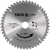 YATO Lame de scie en carbure - - 300x30 mm, 40 dents - Carbure Widia - Coupe précise - Bois/Plastique