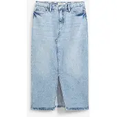 Bonprix Jupe midi en jean