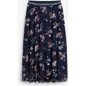 Bonprix Jupe en mesh à taille élastiquée