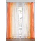 Bonprix Lot de 2 voilages en tissu léger, aussi en XXL