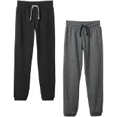 Bonprix Lot de 2 pantalons de jogging coton