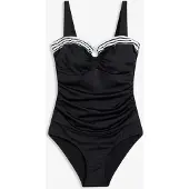 Bonprix Maillot 1 pièce sculptant, maintien léger