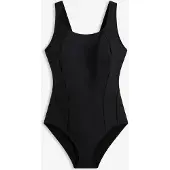 Bonprix Maillot 1 pièce sculptant, maintien modéré