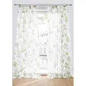 Bonprix Voilage à imprimé floral (1 pce)