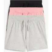 Bonprix Lot de 3 shorts en jersey 100% coton