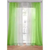 Bonprix Lot de 2 voilages en tissu léger, aussi en XXL