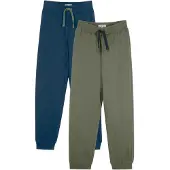 Bonprix Lot de 2 pantalons de jogging coton