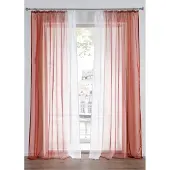 Bonprix Lot de 2 voilages en tissu léger, aussi en XXL