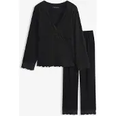 Bonprix Pyjama à empiècement en dentelle