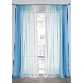 Bonprix Lot de 2 voilages en tissu léger, aussi en XXL