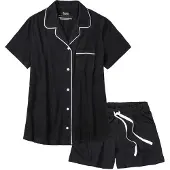 Bonprix Pyjashort avec chemise boutonnée