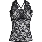 Bonprix Top à dentelle