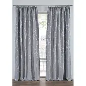 Bonprix Rideau panneau en jacquard (1 pce)