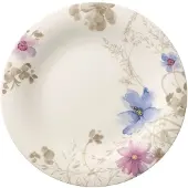 Villeroy & Boch Assiette gourmet ronde Mariefleur Gris Basic, Assiettes, Blanc
