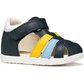 Geox Sandales plates B SANDAL MACCHIA BOY garcons - Bleu - 24