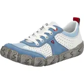 Rieker Baskets basses bleu / bleu pastel / blanc