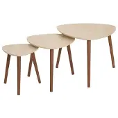 Atmosphera 3 satztische mileo sand - créateur d'intérieur