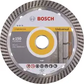 Bosch 2608602673 - Disque à tronçonner diamanté Best for Universal Turbo 150 x 22,23 x 2,4 x 12 mm