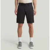 G-Star Short Bronson Straight - Noir - Hommes