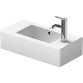 Duravit Lave-mains VERO avec lavabo HLB 500x250mm 1 HL à droite blanc (250 mm, 500 mm)