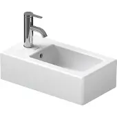 Duravit Lave-mains VERO avec lavabo HLB 250x450mm 1 trou de robinet blanc (450 mm, 250 mm)