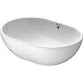 Duravit Vasque à poser FOSTER avec robinetterie sans plage de robinetterie 495x350mm blanc (35 cm, 49.50 cm)