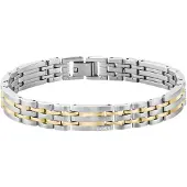BOSS Bracelet deux tons à maillons multiples
