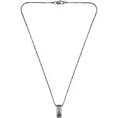 HUGO 1580834 Necklace Argenté Homme