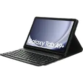 Mobiparts Bluetooth Keyboard Case Samsung Galaxy Tab A9 Plus (2023) Black (Anglais-international), Clavier pour tablette, Noir