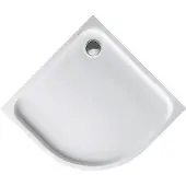 Duravit Receveur de douche quart de cercle D-CODE avec antislip, blanc 900x900x85mm