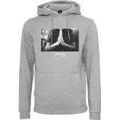 Mister tee Sweat-shirt 'Pray' anthracite / gris foncé / gris chiné