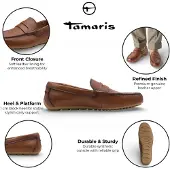 Tamaris Mocassin en cuir