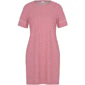 Mey Chemise de nuit 'Crochet Dots' rose