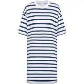 Mey Chemise de nuit 'Breezy Stripes' bleu / blanc