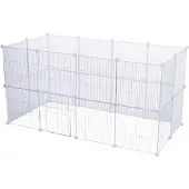 Trixie Enclos d'Intérieur - 140 x 35 x 70 cm - Blanc