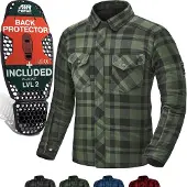 SHIMA Renegade 2.0 Vert Chemise de Moto Taille L