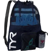Tyr Sac dos momie Big Mesh bleu marine, taille unique