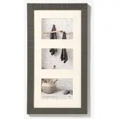 Walther design Cadre photo Home 3x15x20 cm Gris