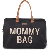 Childhome Sac à Langer Childhome Mommy Bag Big Noir Doré
