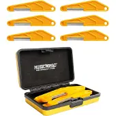 MusicNomad MN670 set de 6 limes pour sillet de tête d'une guitare acoustique