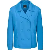 Goldner Blazer bleu