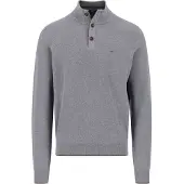 FYNCH-HATTON Pull-over marron / gris chiné