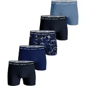 Björn Borg Boxers Cotton Stretch 5-Pack Bleu clair Bleu Bleu foncé taille XL
