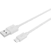 Celly PCUSBMICROWH câble USB 1 m USB A Micro-USB A Blanc