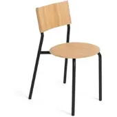 TIPTOE SSD Chaise en Bois Graphite Black | Oakwood