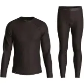 Kinetic Long Sleeve Base Layer Set Noir XL Homme