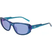 DKNY Dk553s Woman Sunglasses Bleu Medium Blue 5/CAT2 Femme