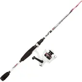 Abu Garcia Ike Dude Spinning Fishing Combo Noir,Gris 2.13 m / 5-20 g