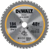 DeWalt Lame de scie circulaire DT1044 D.184mm perçage 20mm 48 dents MATB coupe-B.2mm